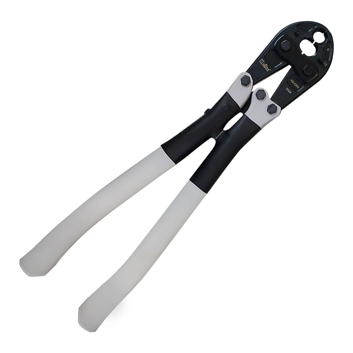 Pinza ponchadora manual para aplicar conectores de cobre y aluminio HD-OD3